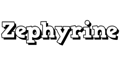 Zephyrine snowing logo