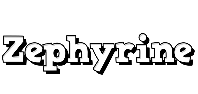 Zephyrine snowing logo