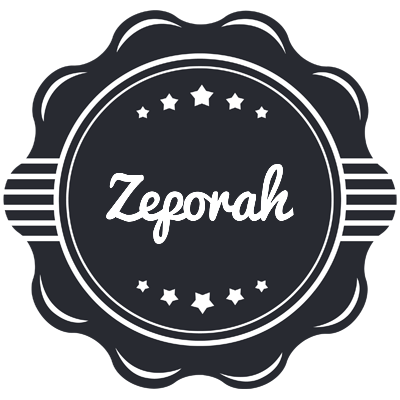 Zeporah badge logo