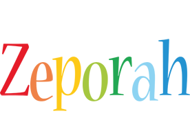 Zeporah birthday logo