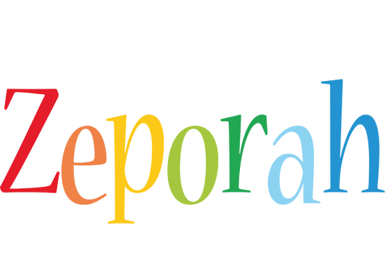 Zeporah birthday logo