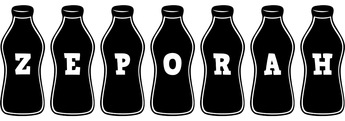 Zeporah bottle logo