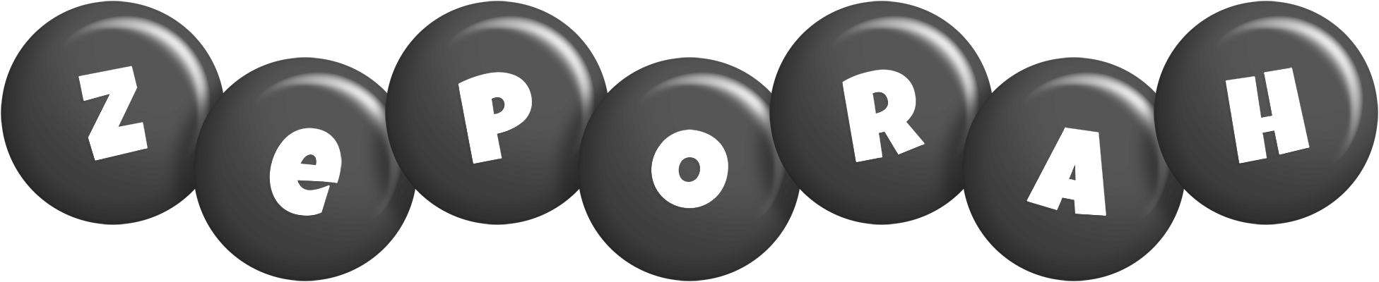 Zeporah candy-black logo