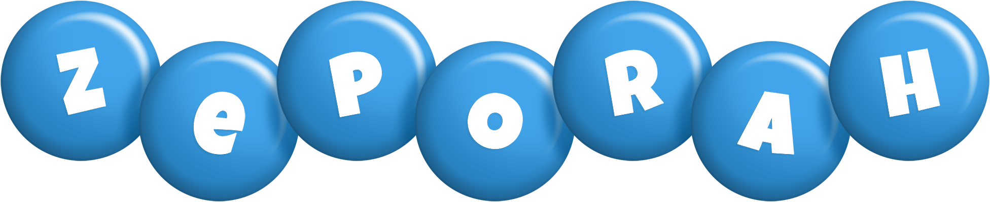 Zeporah candy-blue logo