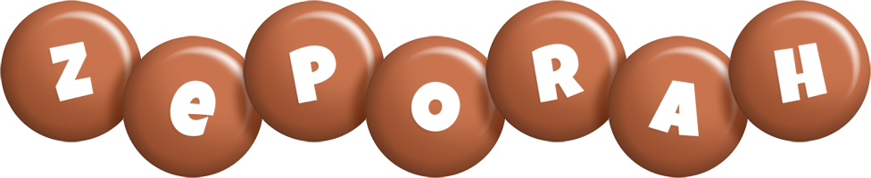 Zeporah candy-brown logo