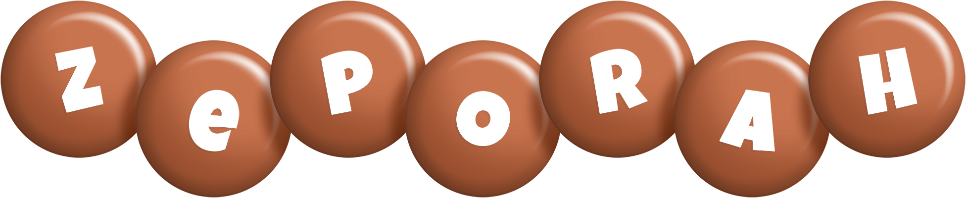 Zeporah candy-brown logo