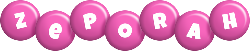 Zeporah candy-pink logo