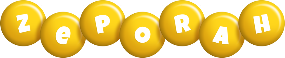 Zeporah candy-yellow logo