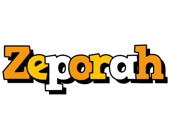 Zeporah cartoon logo