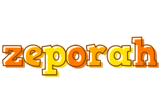 Zeporah desert logo