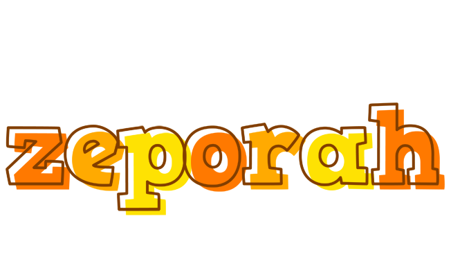 Zeporah desert logo