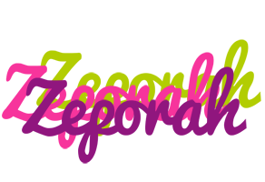 Zeporah flowers logo