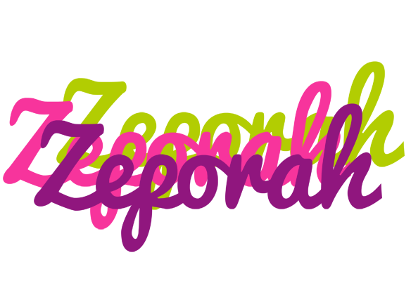 Zeporah flowers logo