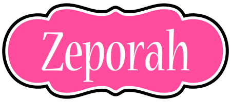 Zeporah invitation logo