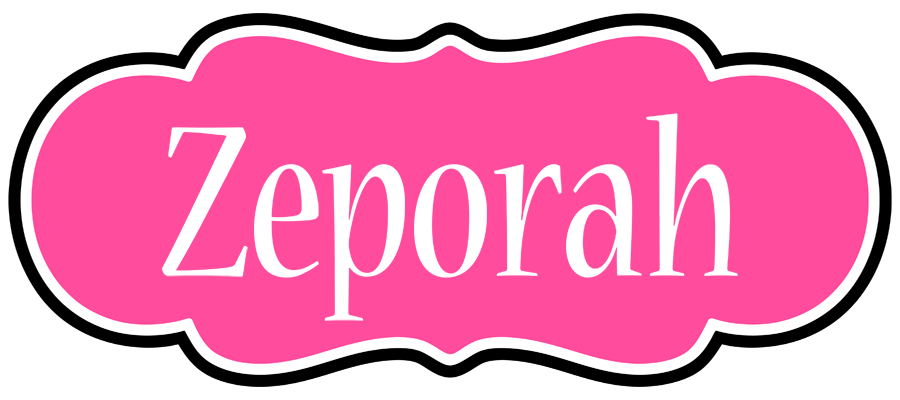 Zeporah invitation logo