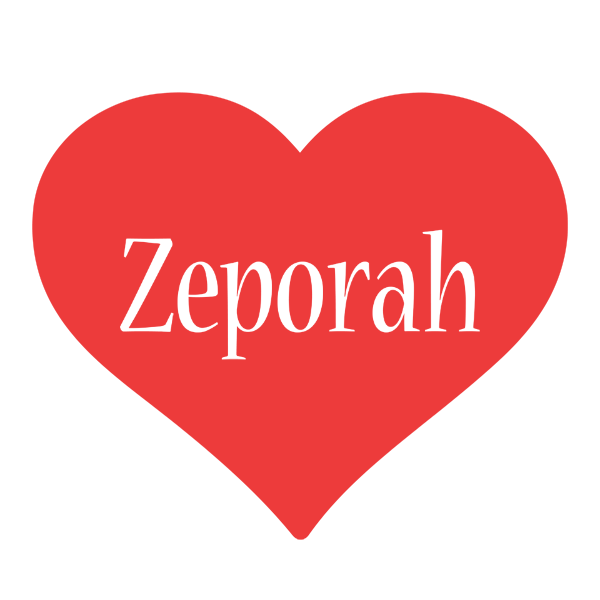 Zeporah love logo