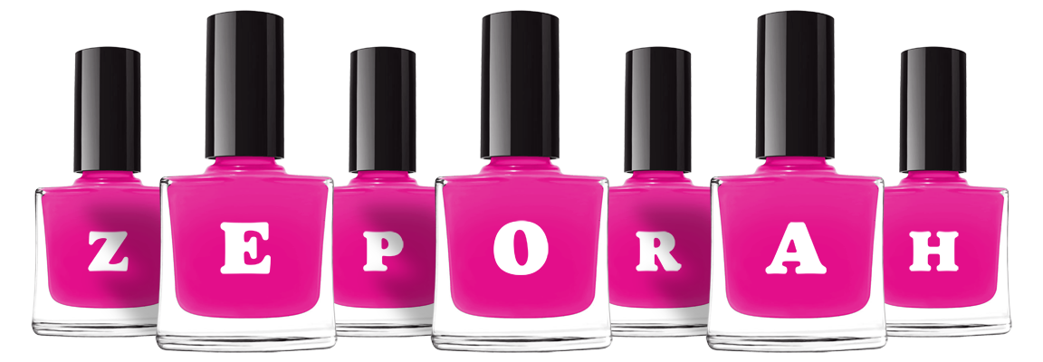 Zeporah nails logo