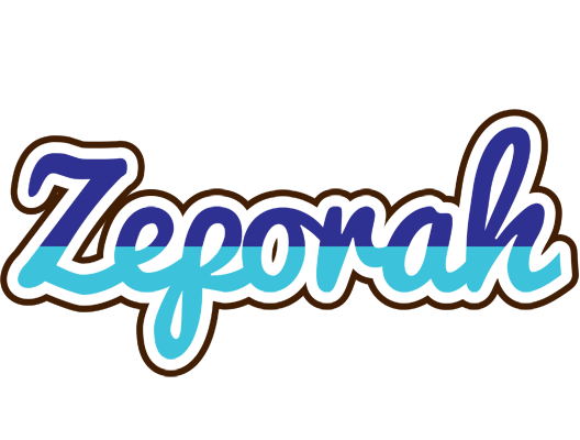 Zeporah raining logo
