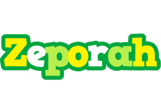 Zeporah soccer logo