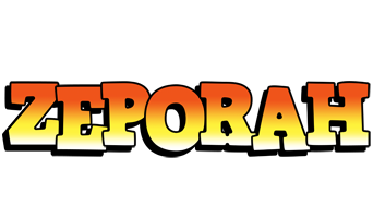 Zeporah sunset logo