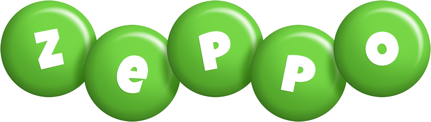 Zeppo candy-green logo