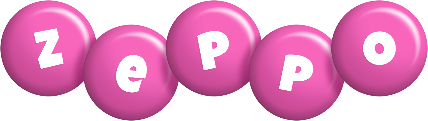 Zeppo candy-pink logo