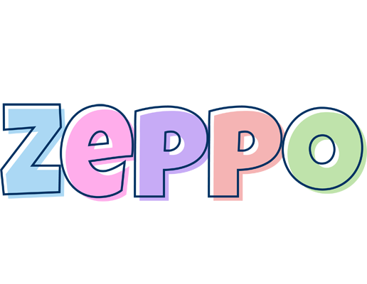 Zeppo pastel logo