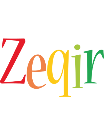 Zeqir birthday logo