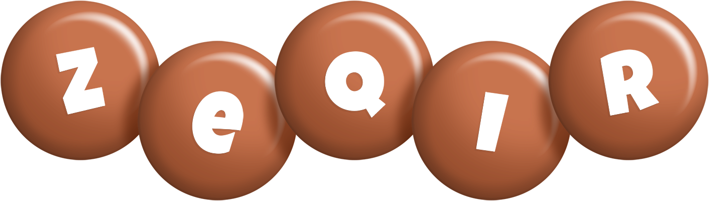 Zeqir candy-brown logo