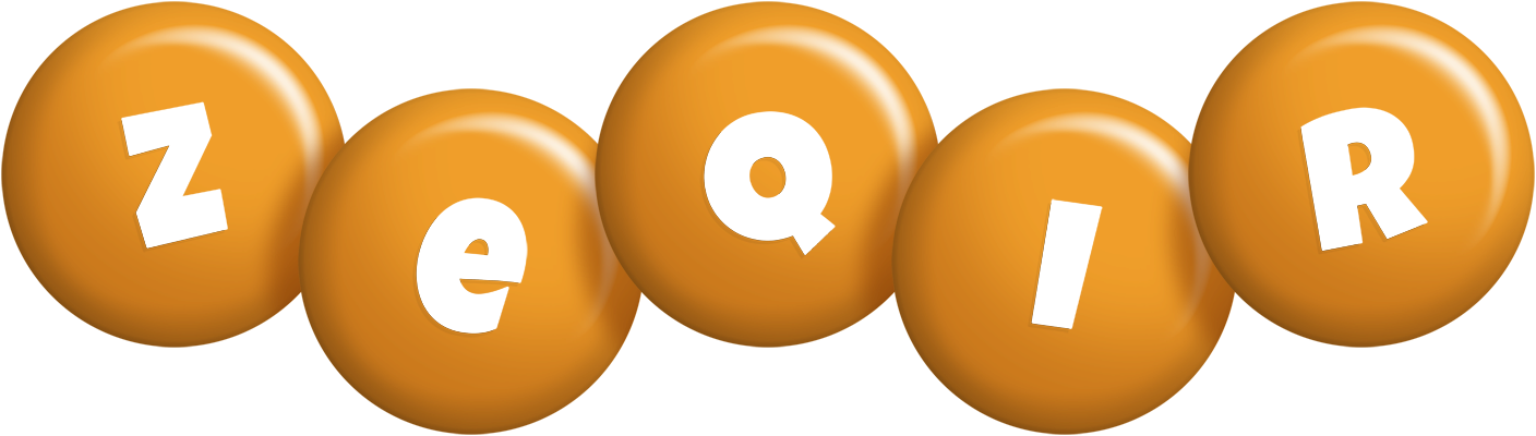 Zeqir candy-orange logo