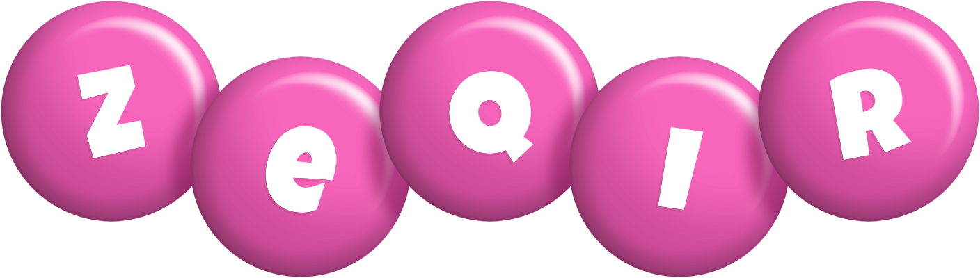 Zeqir candy-pink logo