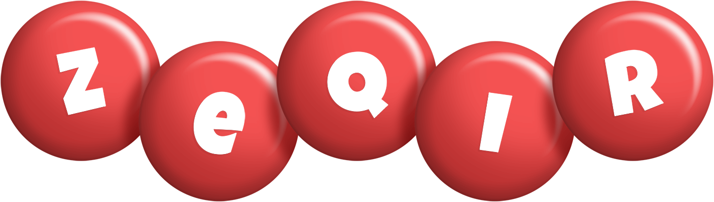 Zeqir candy-red logo