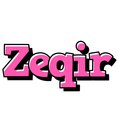 Zeqir girlish logo