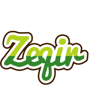 Zeqir golfing logo