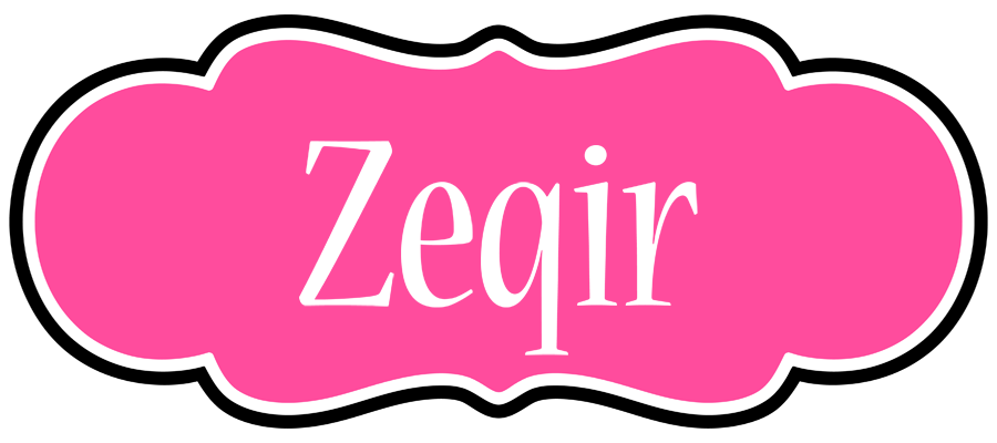 Zeqir invitation logo