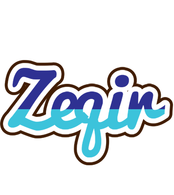 Zeqir raining logo