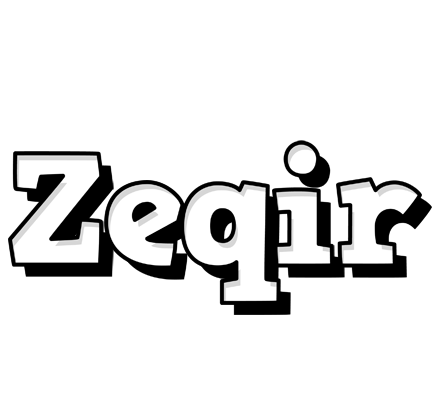 Zeqir snowing logo