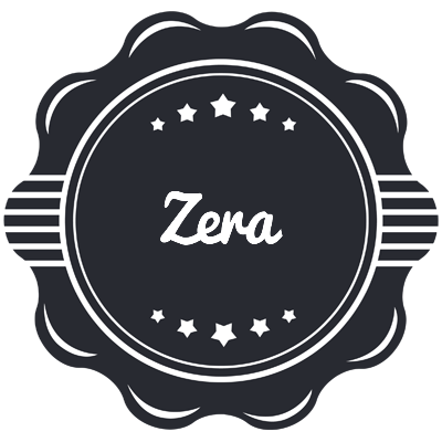 Zera badge logo