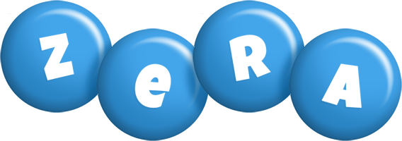 Zera candy-blue logo