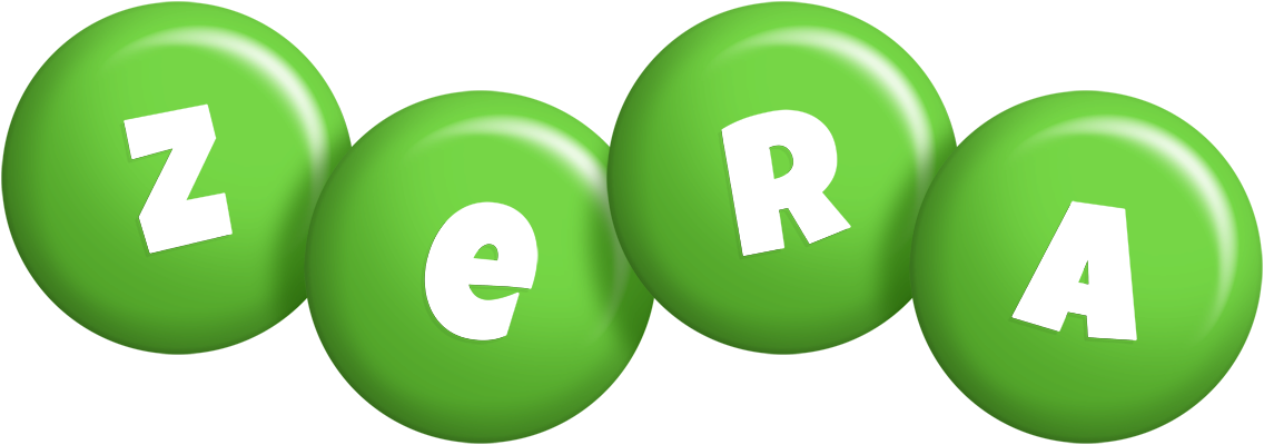 Zera candy-green logo