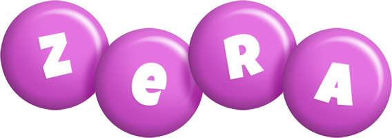 Zera candy-purple logo