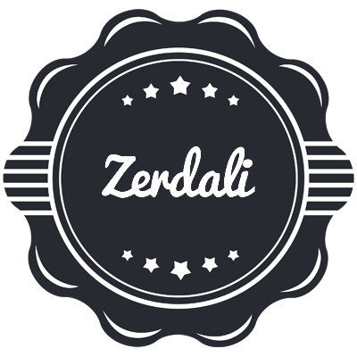 Zerdali badge logo