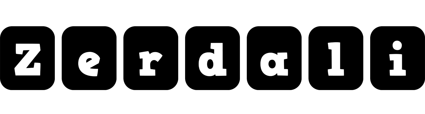 Zerdali box logo