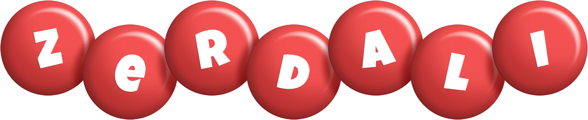 Zerdali candy-red logo