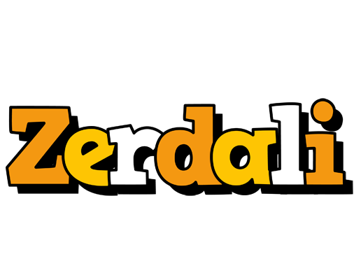 Zerdali cartoon logo