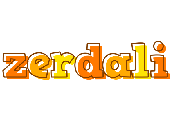 Zerdali desert logo