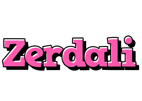 Zerdali girlish logo