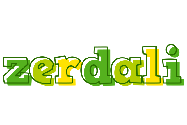 Zerdali juice logo