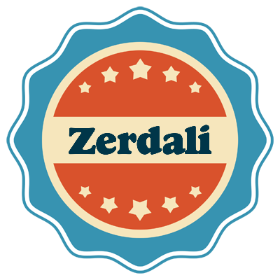 Zerdali labels logo