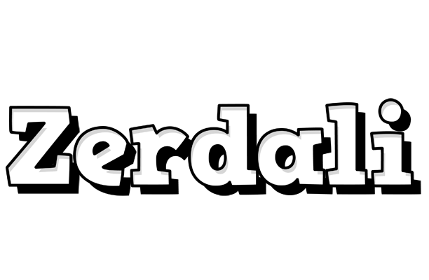 Zerdali snowing logo